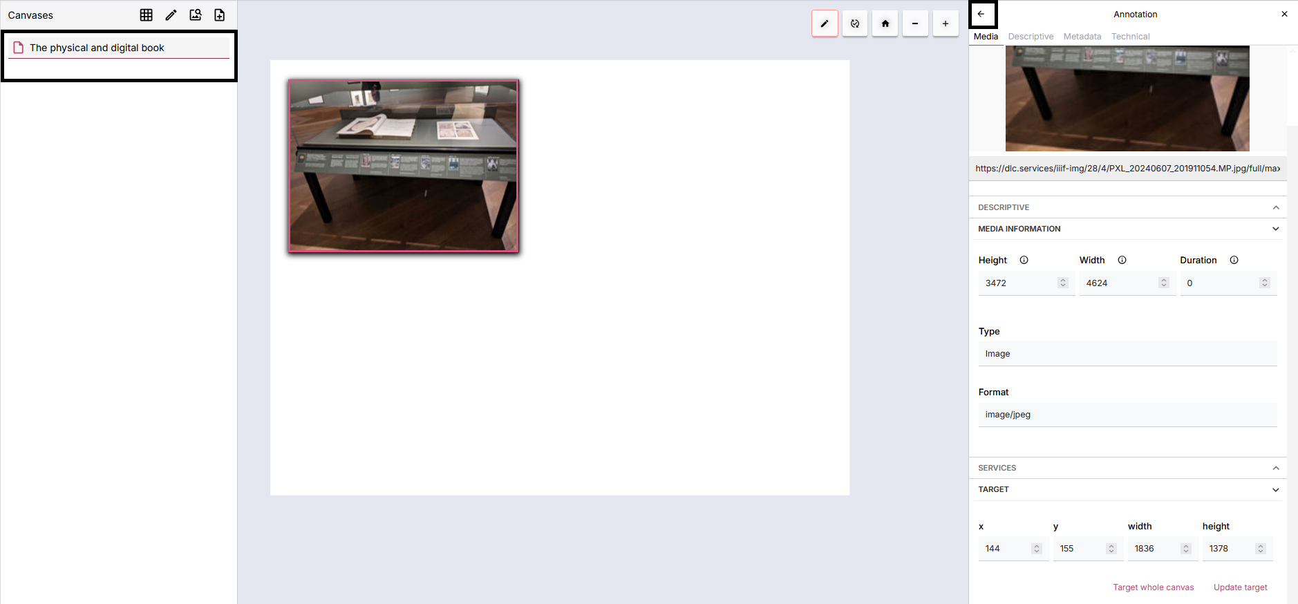 Options to continue editing